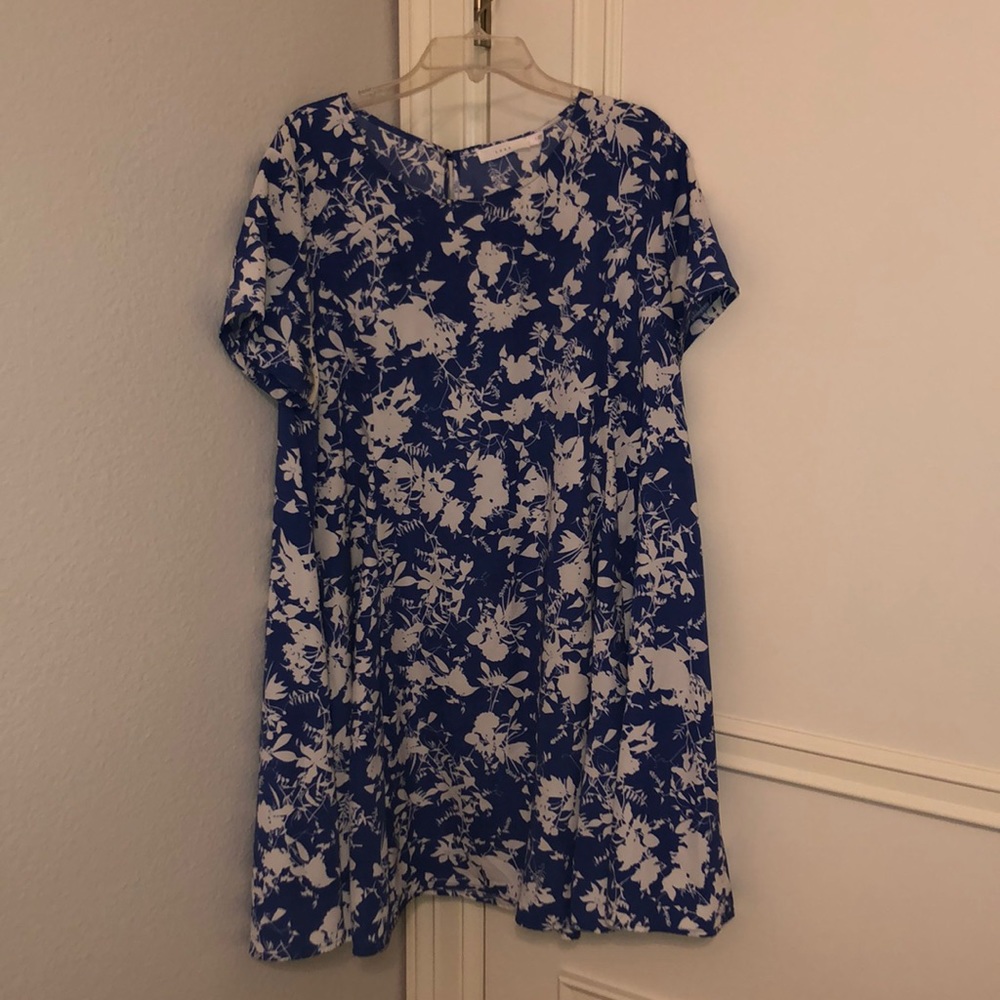 Purple floral sundress size M Nordstrom
